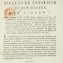 Prospectus pour la parution de Jacques le Fataliste et de La Religieuse